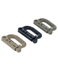 POLYCARBONATE CARABINER SMALL 10 PACK