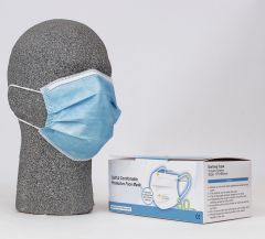 FACE MASK 3-PLY DISPOSABLE 50 PACK