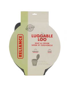RELIANCE® LUGGABLE LOO TOILET SEAT COVER
